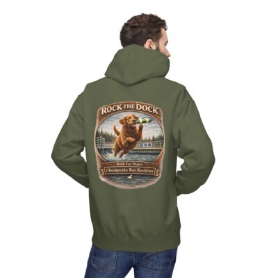 Rock the Dock | Chesapeake Bay Retriever | Built For Water | Hoodie